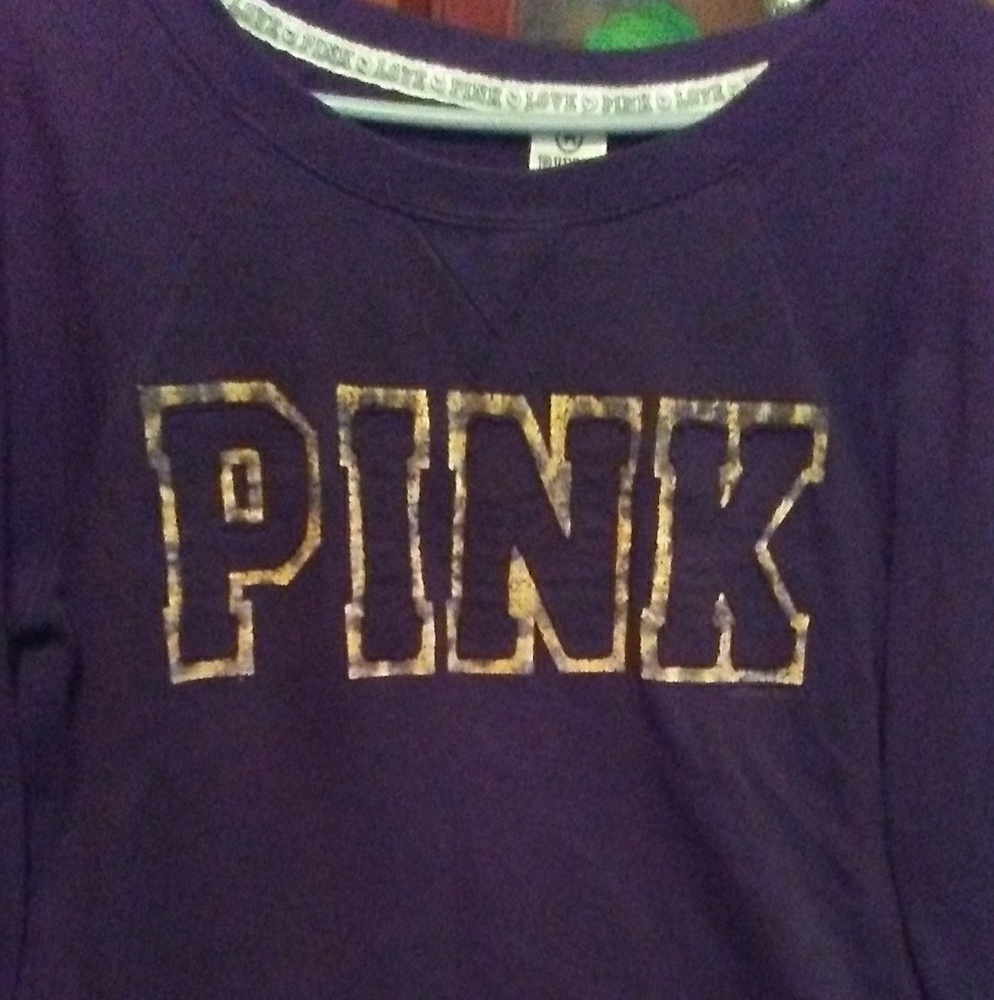 Vs pink sweatshirt